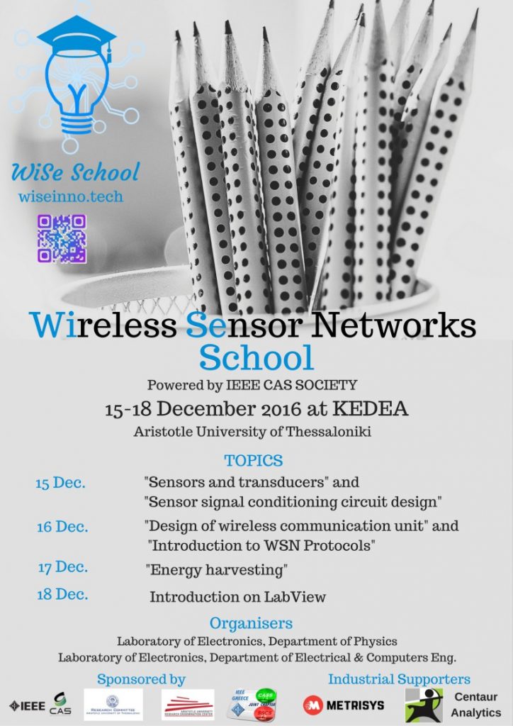 Read more about the article [CASS] Design of Wireless Communication Unit & Introduction to Wireless Sensors Networks (WSN) Protocols