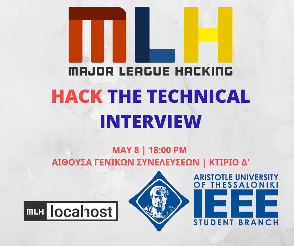 Read more about the article MLH Hack the Technical Interview | By IEEE AUTH SB